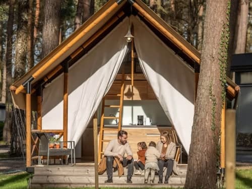 Attractive Tent Lodge Maastricht at 16 km