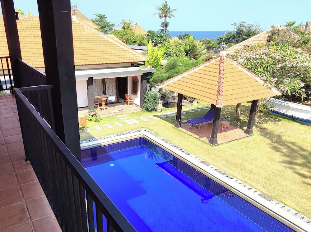 Konaklama yerinin ön cephesi