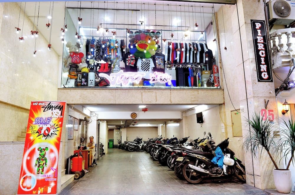 Konaklama yerinin ön cephesi