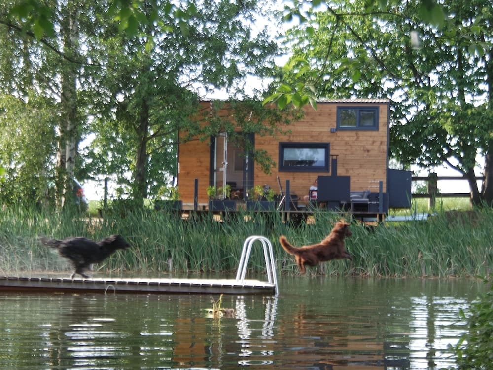 TinyHousebeiDresden1-direkt am Badeteich