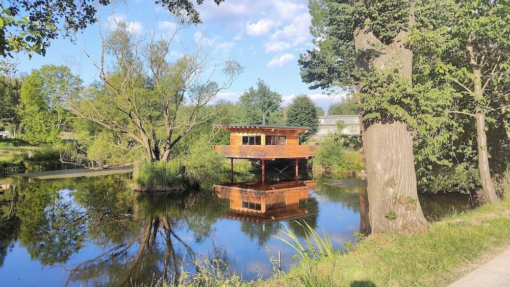 TinyHousebeiDresden2 - Luxus im Teich