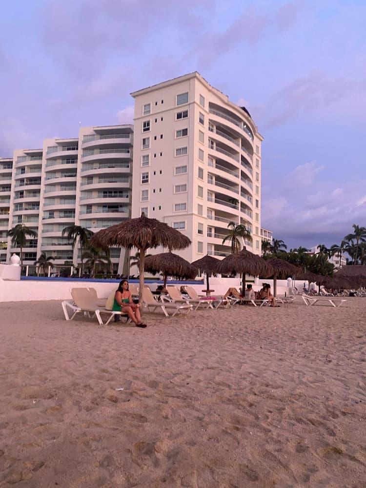 Konaklama yerinin ön cephesi