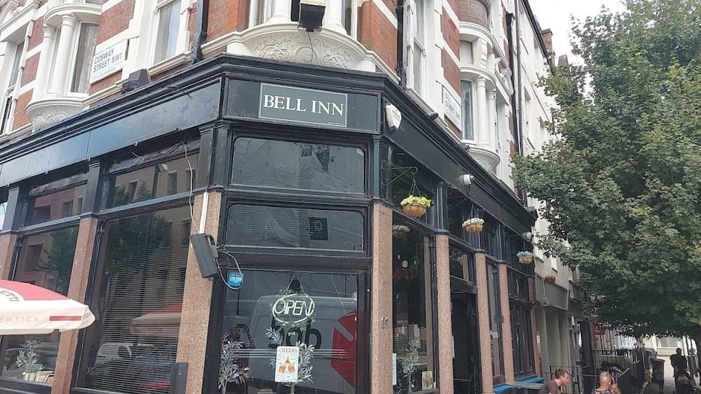 Konaklama yerinin ön cephesi