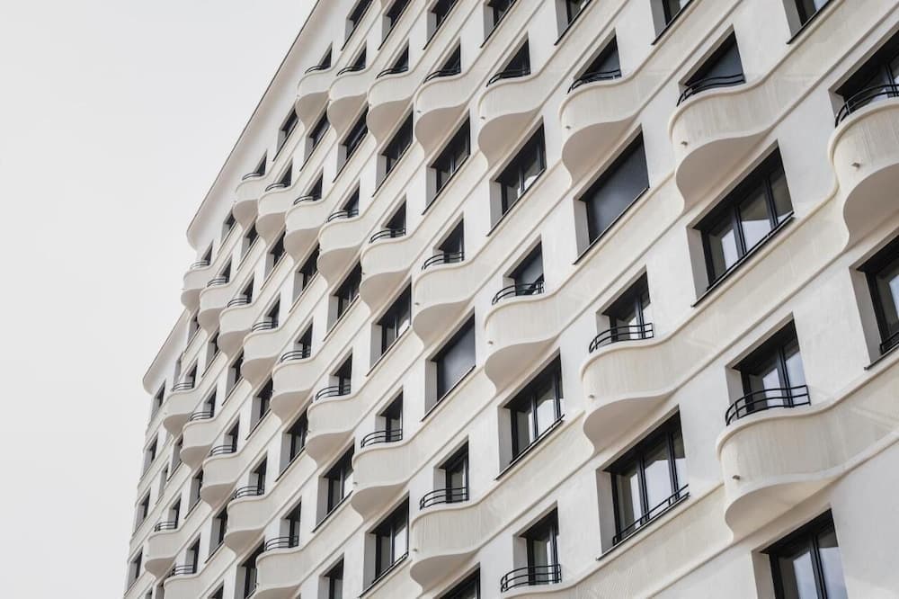 Konaklama yerinin ön cephesi