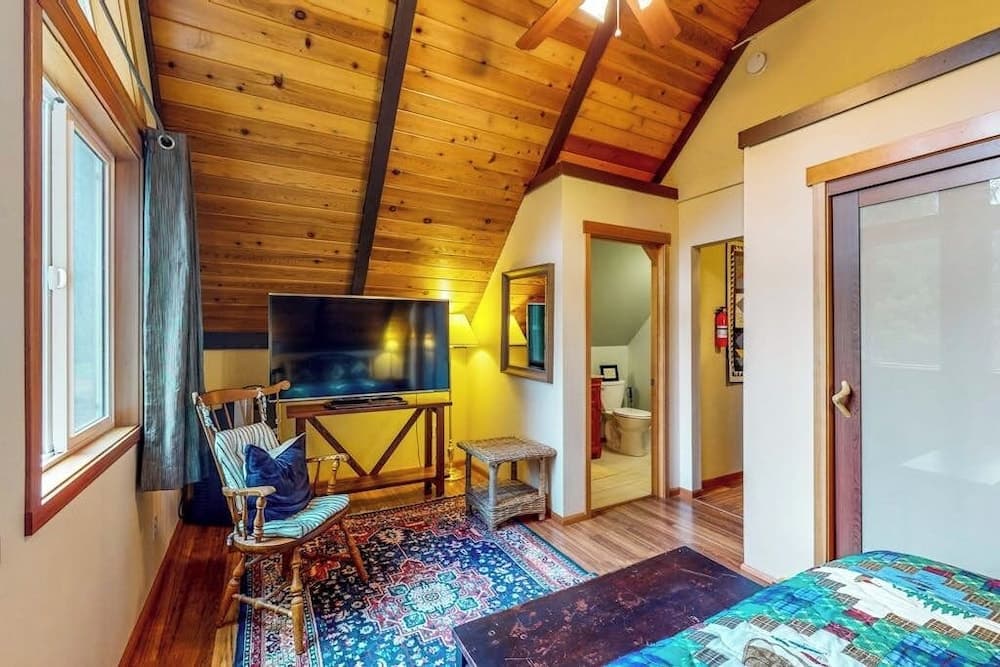 Konaklama yerinin ön cephesi