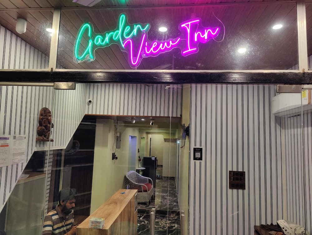 Konaklama yerinin ön cephesi