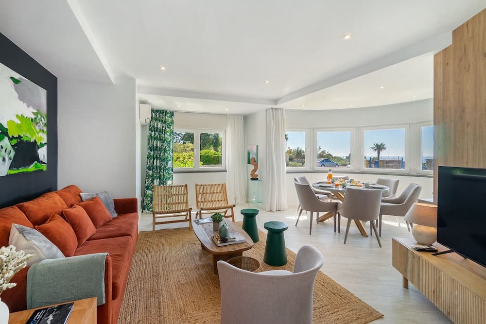Cascais Coastline Atlantic Gardens W/Ac, Parking & Sea View