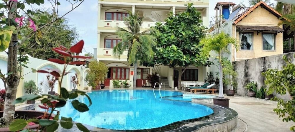 Konaklama yerinin ön cephesi