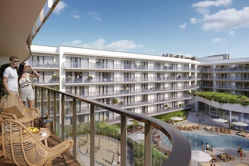 Aparthotel With Pools, Near the Sea, Kolobrzeg
