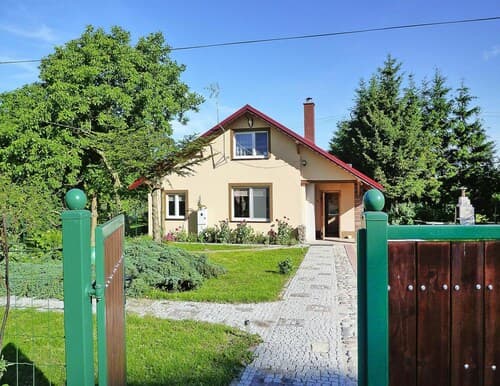 House in Wiejkowo Near Szczecin Lagoon
