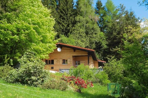 Blockhaus in Rinchnach mit Panoramablick