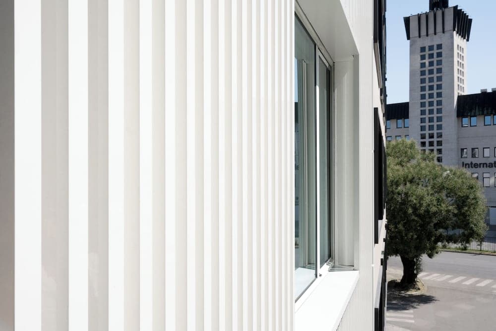 Konaklama yerinin ön cephesi