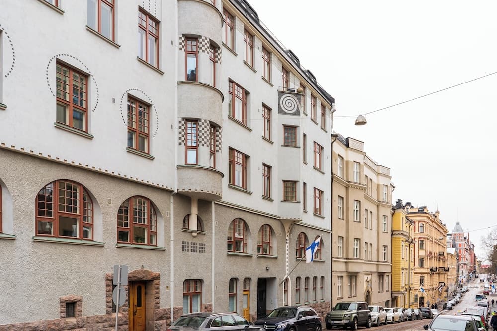 Konaklama yerinin ön cephesi