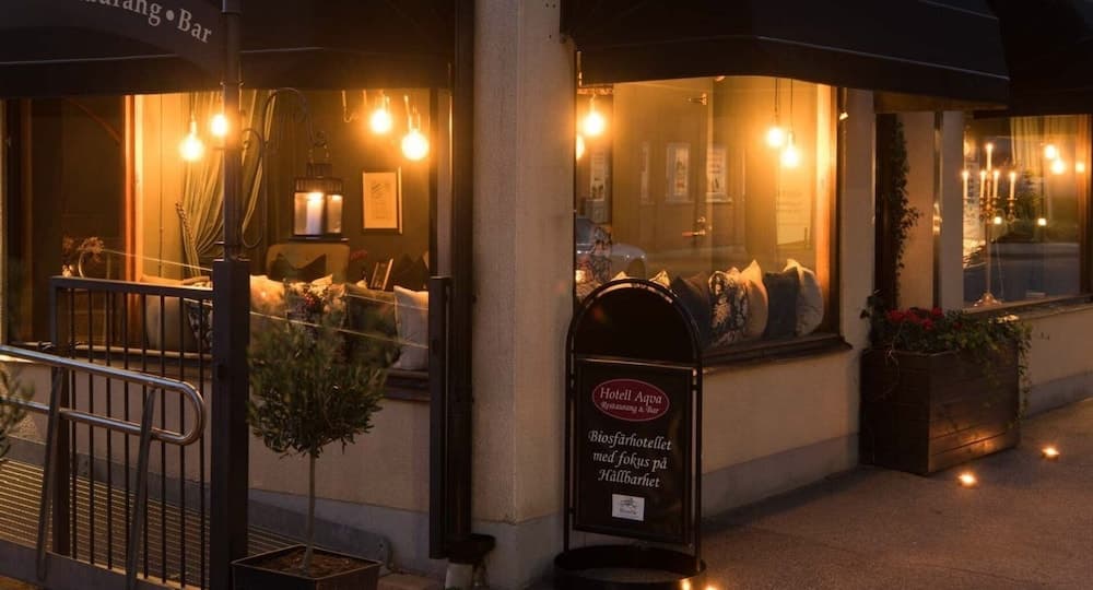 Hotell Aqva Restaurang & Bar – Ett Biosfärhotell med fokus på hållbarhet