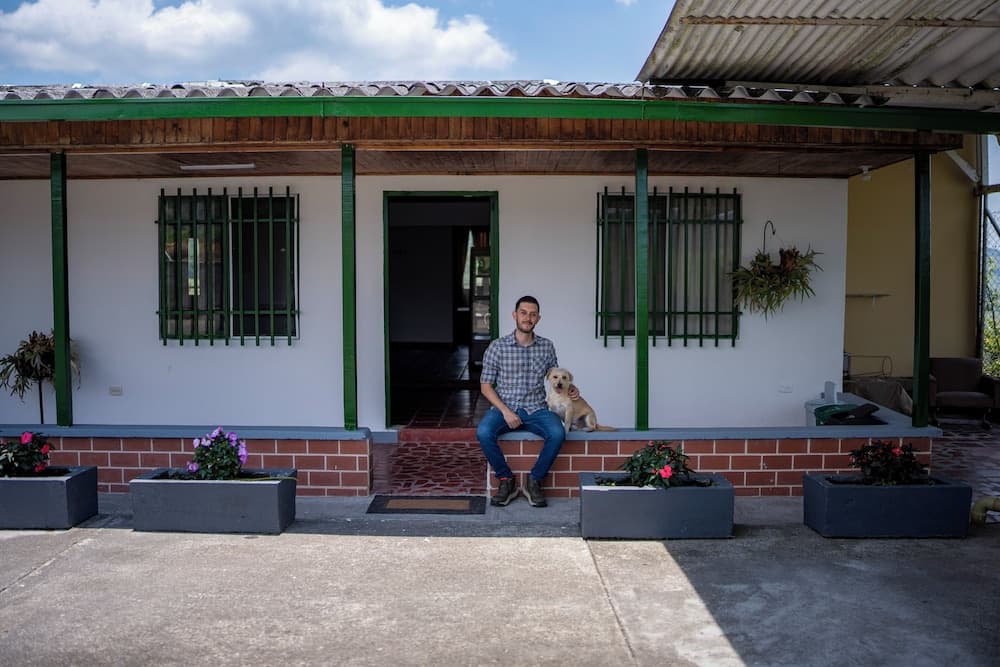 Konaklama yerinin ön cephesi