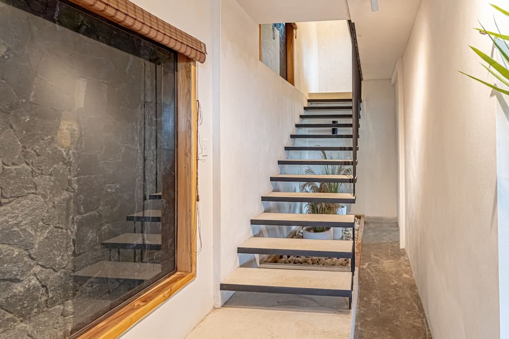 Konaklama yerinin ön cephesi