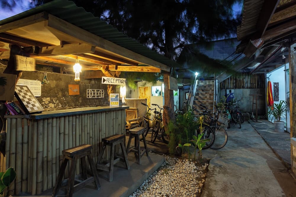 Konaklama yerinin ön cephesi