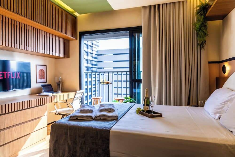 Estudio piscina e AC prox ao Ibirapuera