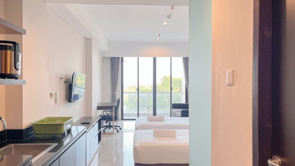 Modern Studio (No Kitchen) Apartment at Skales Residence Nusa Dua Bali