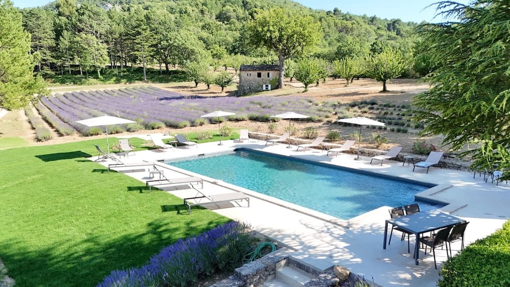 Le Mas de l'Esclat - Piscine - Luberon