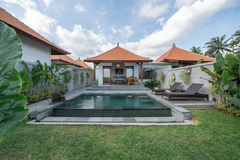 Konaklama yerinin ön cephesi