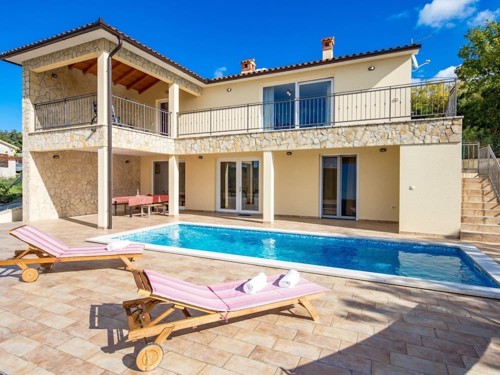 Wonderful Labin Villa With Private Pool and Sea Views