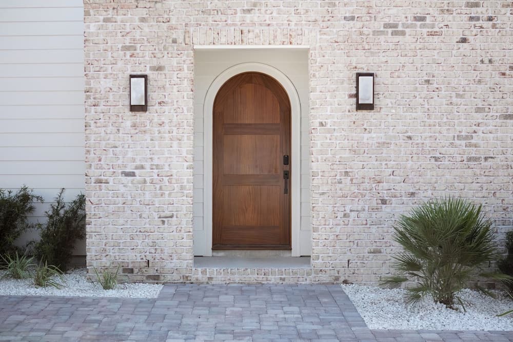 Konaklama yerinin ön cephesi