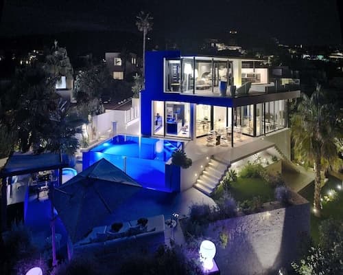 Striking Villa With Terraced Garden