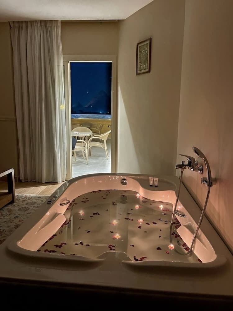 Mirage Pyramids View