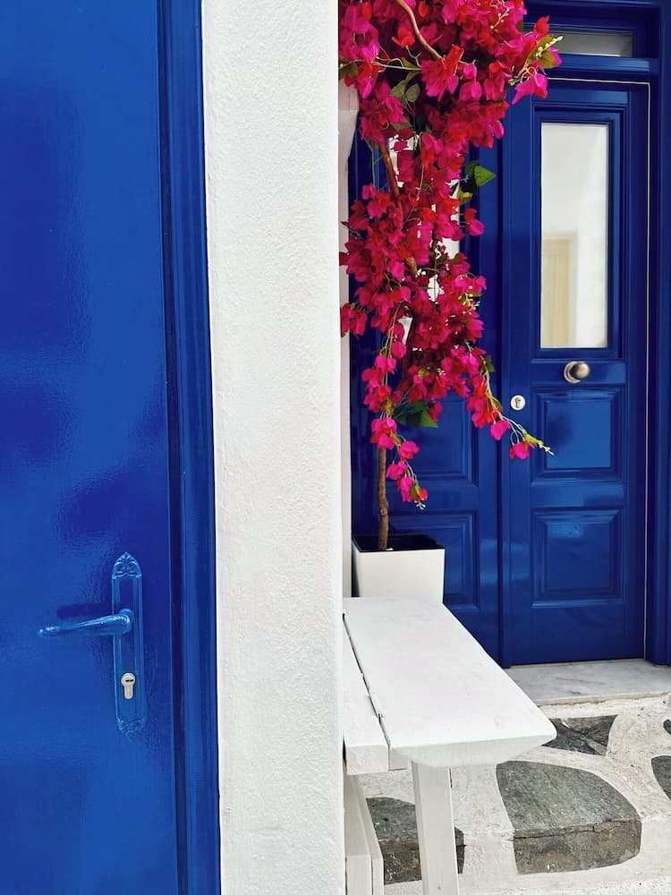 Konaklama yerinin ön cephesi