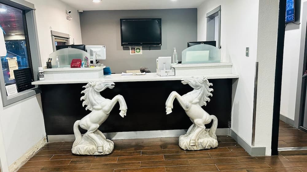 Konaklama yerinin ön cephesi