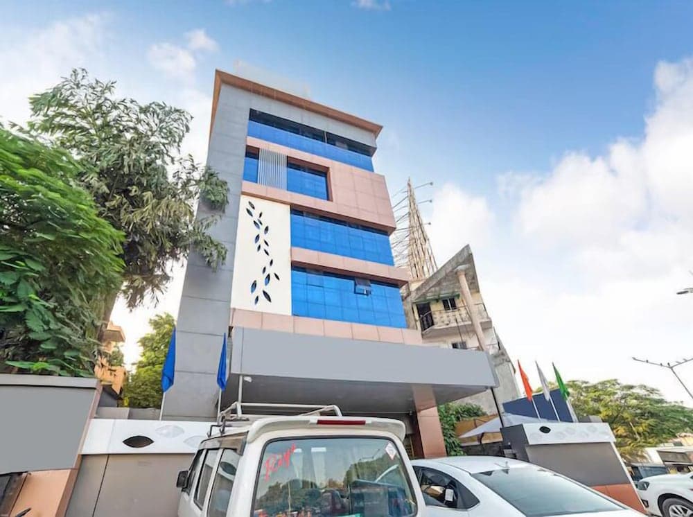 Konaklama yerinin ön cephesi