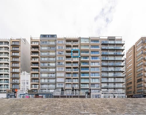 Flat in Knokke With Pier and Sea Views