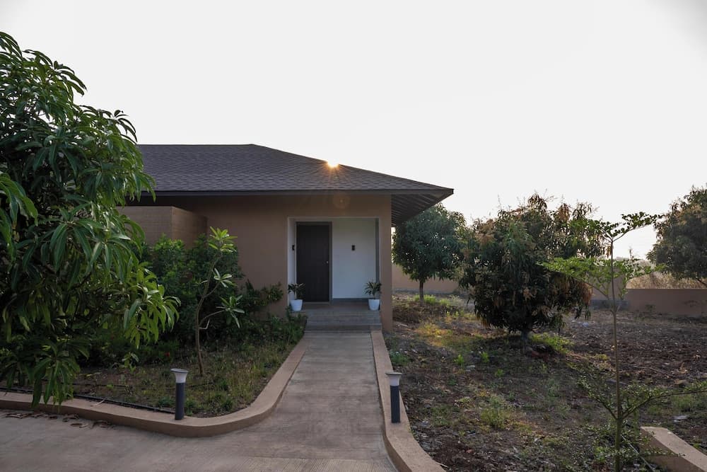 Konaklama yerinin ön cephesi