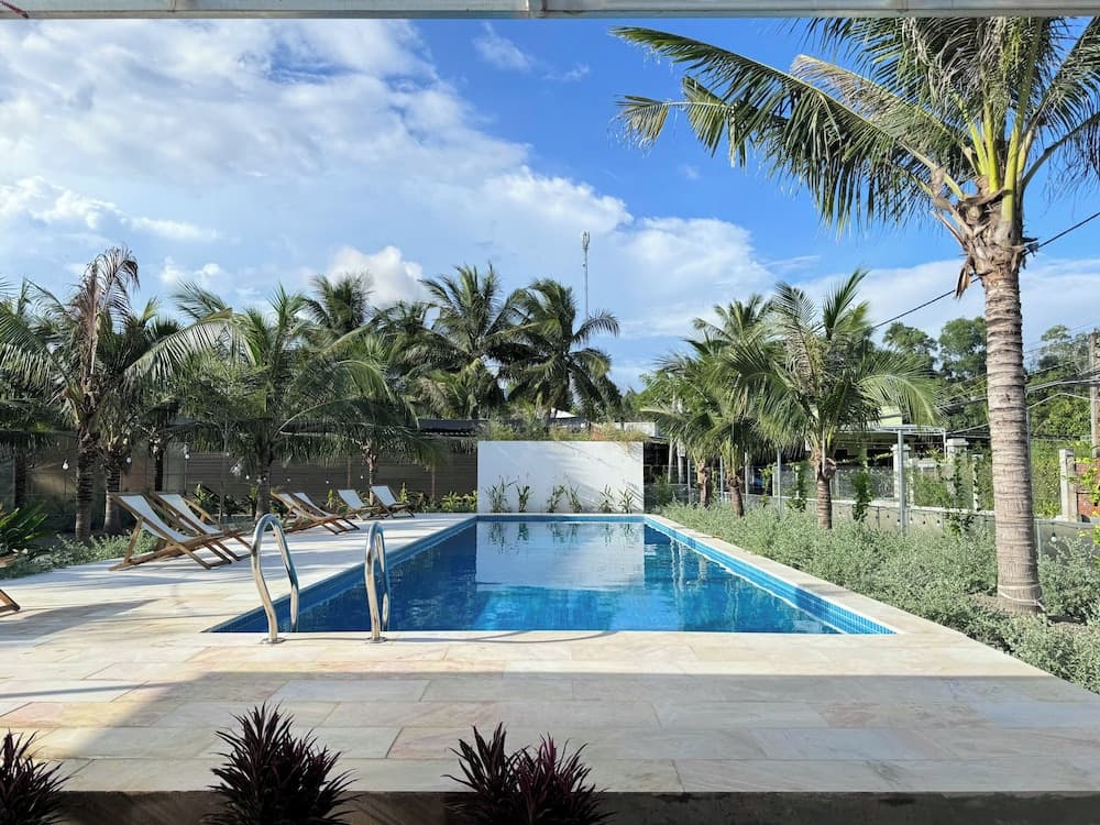 Konaklama yerinin ön cephesi