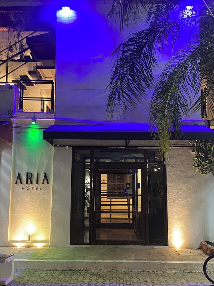 Konaklama yerinin ön cephesi