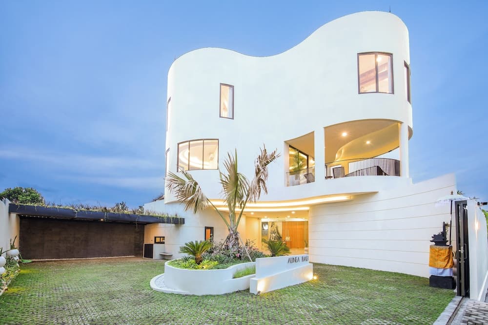 Konaklama yerinin ön cephesi