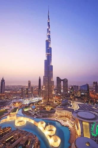 Skyline Majesty - Burj Khalifa and Fountain views