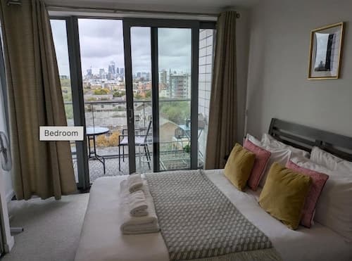 Apartmentsleeps3-balcony-near Canarywharf-gym