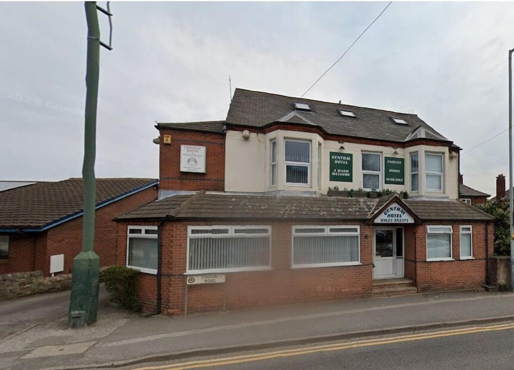 Konaklama yerinin ön cephesi