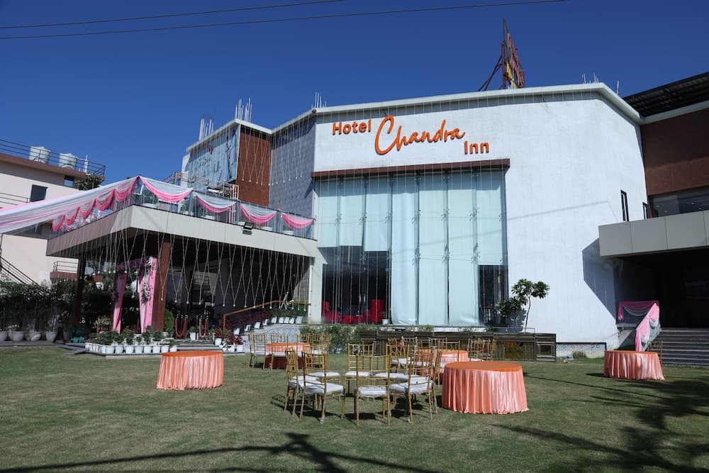 Konaklama yerinin ön cephesi