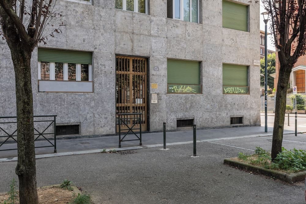 Konaklama yerinin ön cephesi