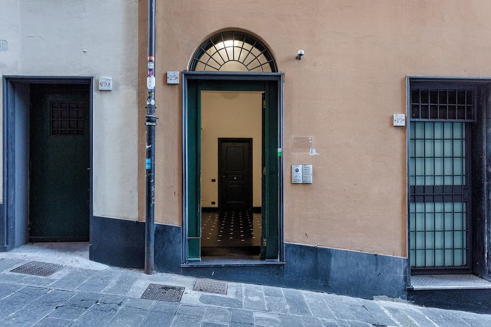 Konaklama yerinin ön cephesi