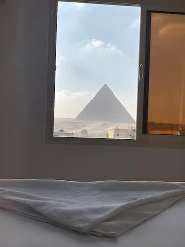 Middle East Pyramids View