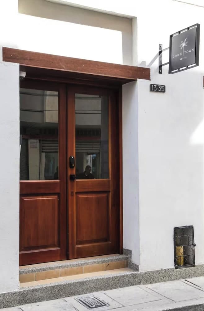 Konaklama yerinin ön cephesi