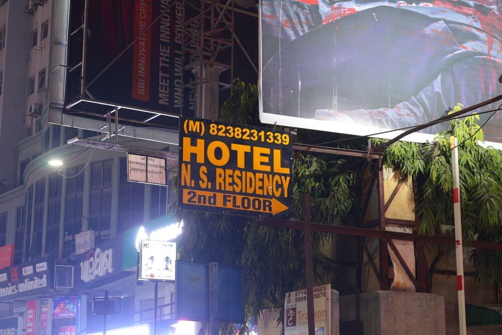 Konaklama yerinin ön cephesi