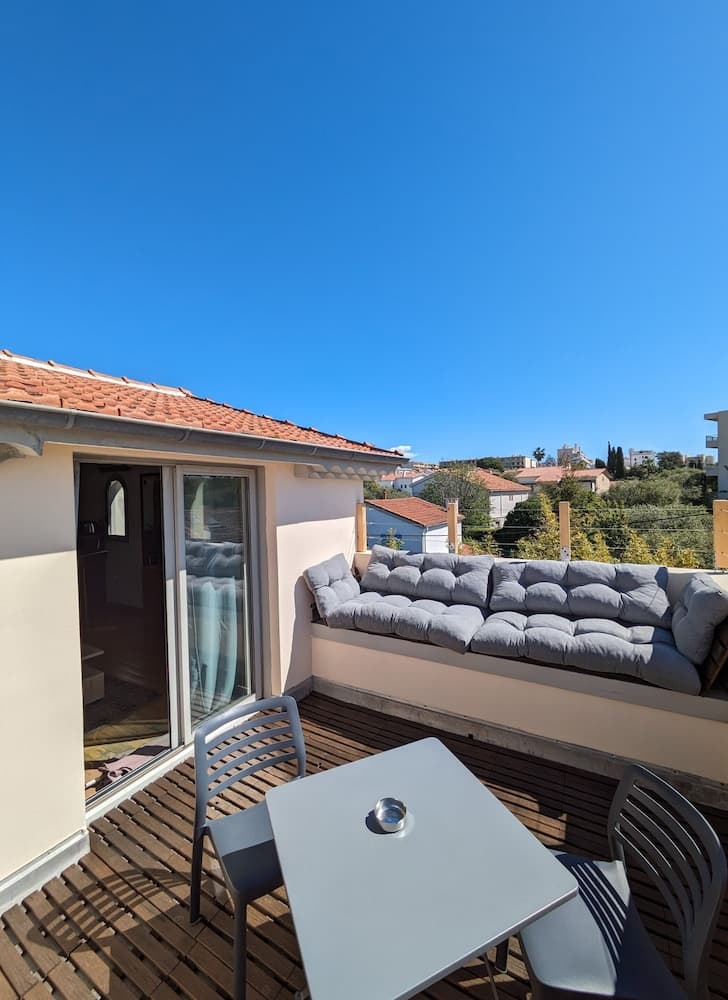 Top Floor Studio Le Nid d’Amour Mandara Beach