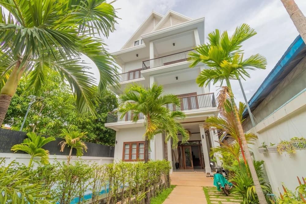 Konaklama yerinin ön cephesi