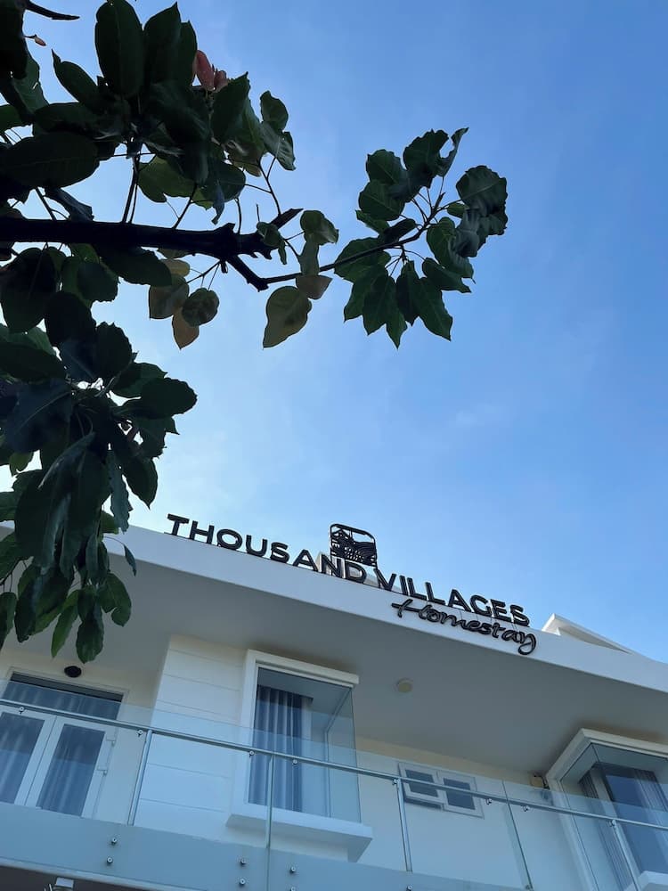 Konaklama yerinin ön cephesi