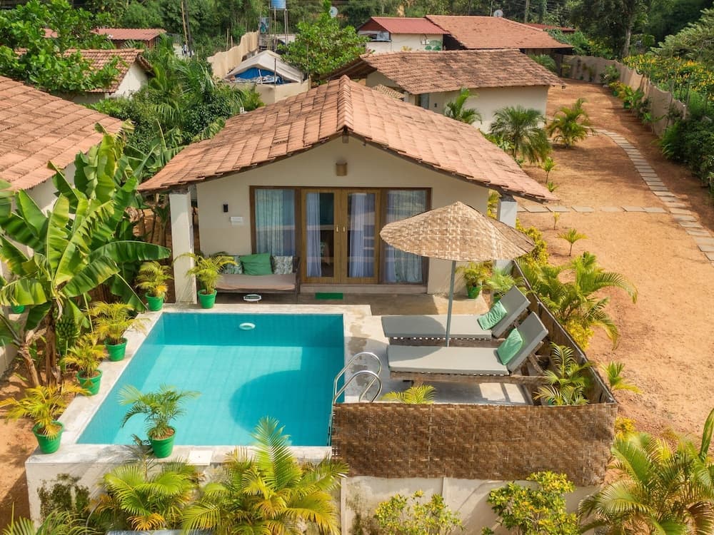 Konaklama yerinin ön cephesi